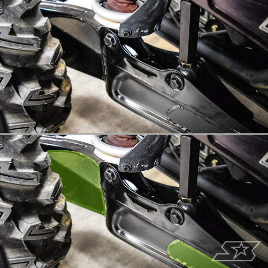 Can-Am Maverick X3 64" Trailing Arms Weld-In Gusset Kit