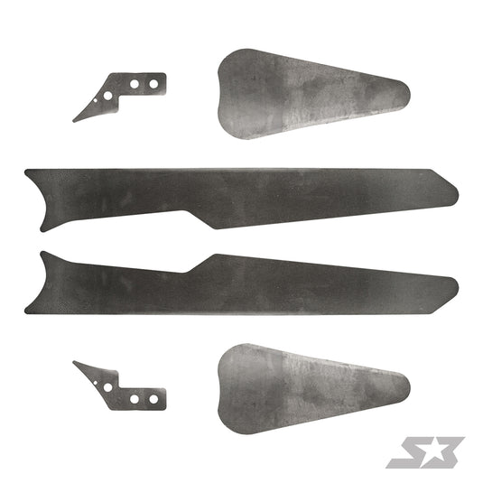 Can-Am Maverick X3 72" Trailing Arms Weld-In Gusset Kit