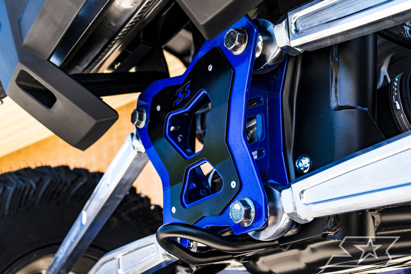 Load image into Gallery viewer, Polaris RZR XP Turbo S Double Shear Radius Rod Plate
