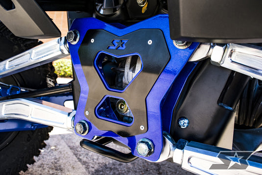 Polaris RZR XP Turbo S Double Shear Radius Rod Plate