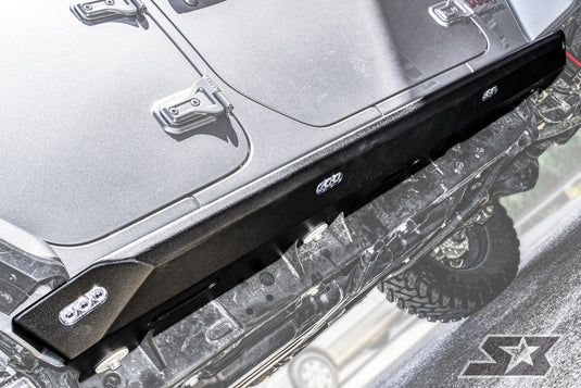 Jeep Wrangler JLU "Ambush Series" Side Steps / Rock Sliders w/ Integrated LED Rock Lights