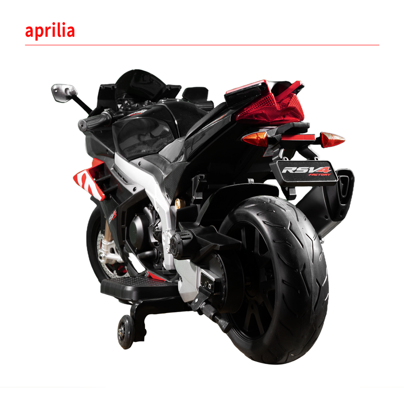 Load image into Gallery viewer, Aprilia 12V Electric Motorcycle for Kids - 2 Wheels, Ages 3-10
