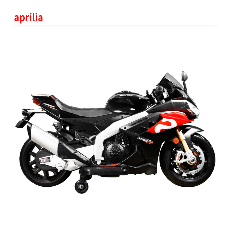 Load image into Gallery viewer, Aprilia 12V Electric Motorcycle for Kids - 2 Wheels, Ages 3-10
