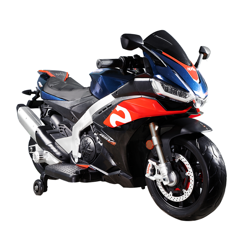 Load image into Gallery viewer, Aprilia 12V Electric Motorcycle for Kids - 2 Wheels, Ages 3-10
