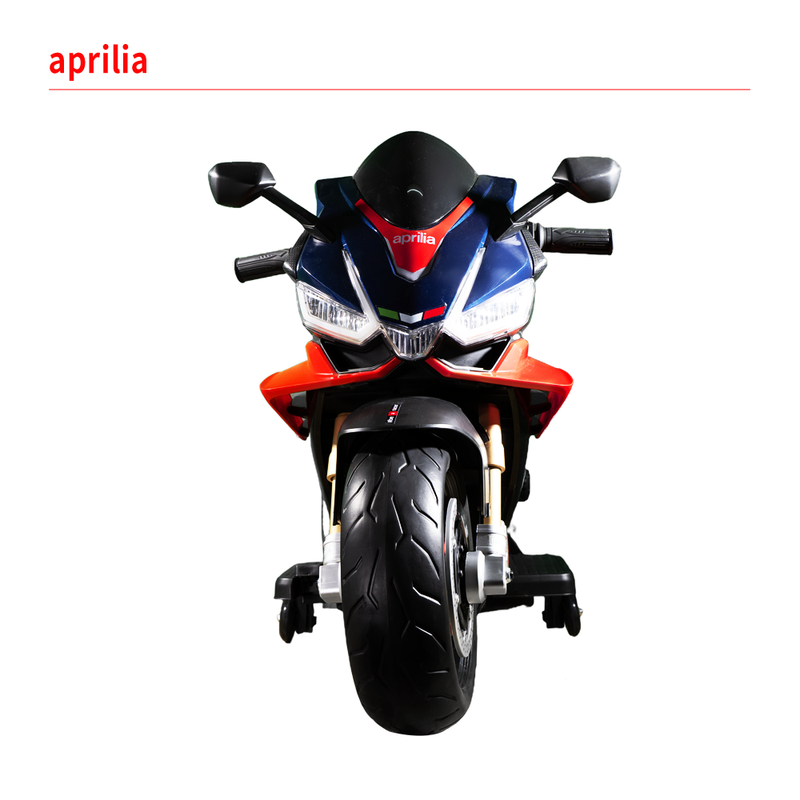 Load image into Gallery viewer, Aprilia 12V Electric Motorcycle for Kids - 2 Wheels, Ages 3-10

