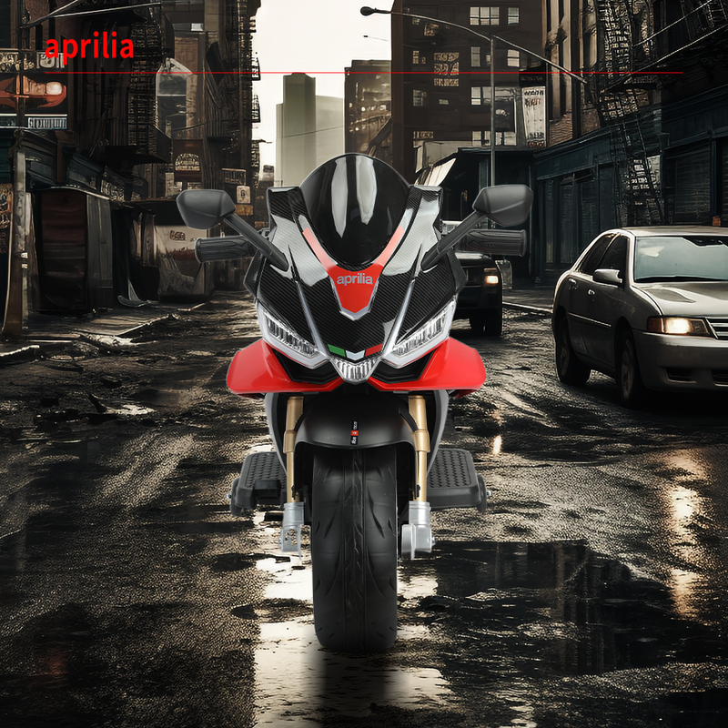 Load image into Gallery viewer, Aprilia 12V Electric Motorcycle for Kids - 2 Wheels, Ages 3-10
