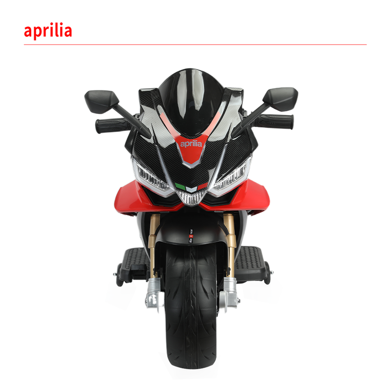 Load image into Gallery viewer, Aprilia 12V Electric Motorcycle for Kids - 2 Wheels, Ages 3-10
