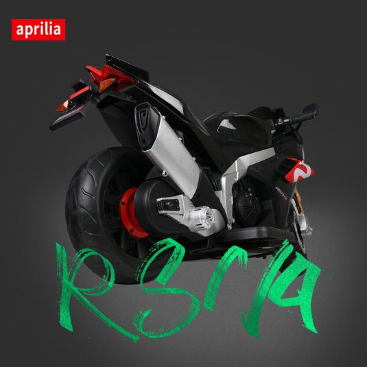 Aprilia 24V Kids Electric Motorbike with Dual 150W BLDC Motors - Speeds up to 12MPH