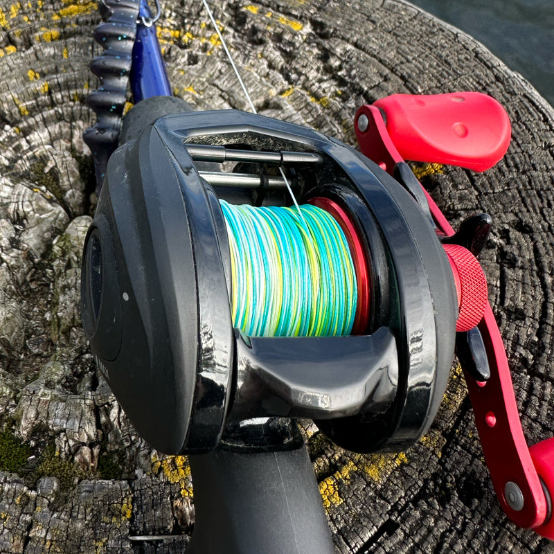 Load image into Gallery viewer, Reaction Tackle Braided Fishing Line - Aqua Camo
