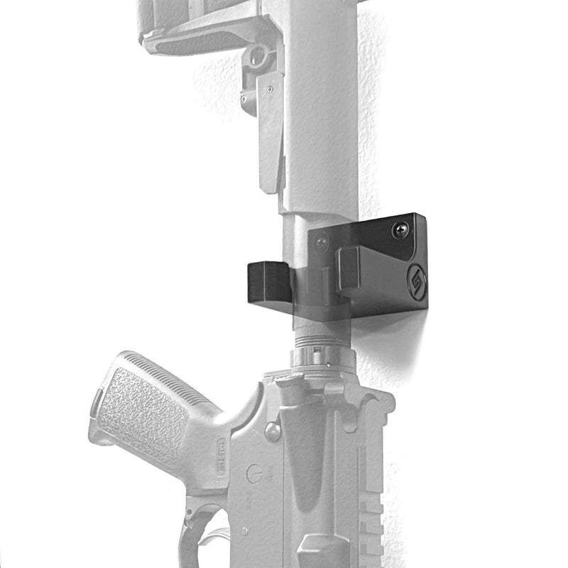 Load image into Gallery viewer, AR-15 Buffer Tube Wall Storage Mount
