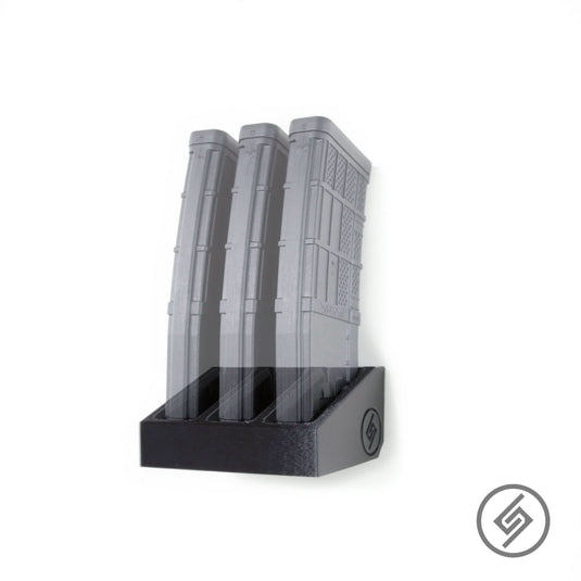 AR-15 Lancer Magazine Wall Storage Rack