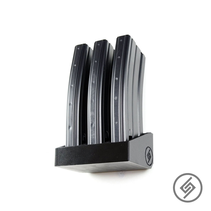 Load image into Gallery viewer, AR-15 Metal Magazine Wall Storage Rack
