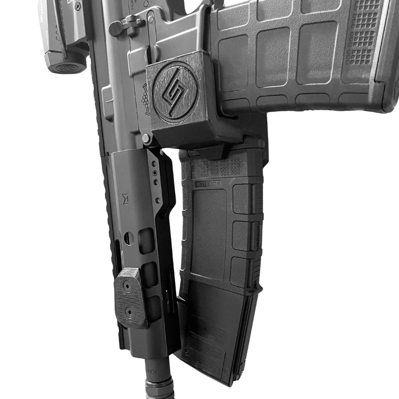 Load image into Gallery viewer, AR-15 QDM + PMAG (Quick Defense Mount) Wall Storage Hook
