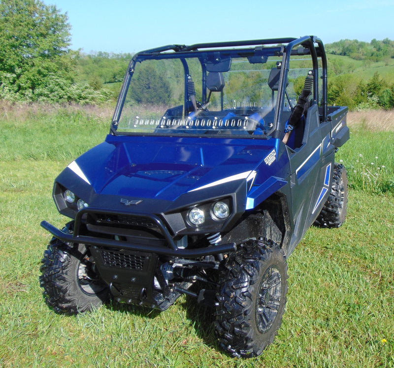 Load image into Gallery viewer, Arctic Cat Stampede - 1 Pc Windshield w/Hard Coat, Clamp, and Vent Options
