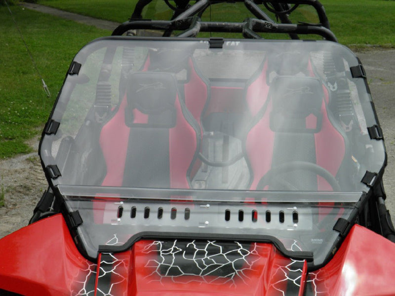 Load image into Gallery viewer, Arctic Cat Wildcat 4-Seater - 2 Pc General-Purpose Windshield w/Vent Option
