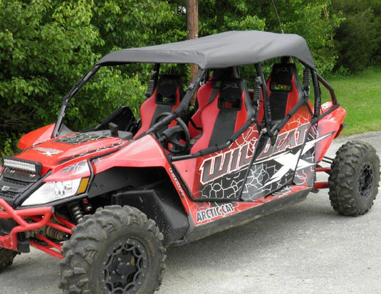 Arctic Cat Wildcat 4-Seater - Soft Top for Hard Windshield