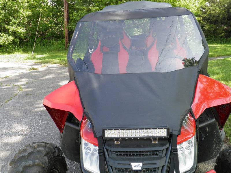 Load image into Gallery viewer, Arctic Cat Wildcat 4-Seater - Vinyl Windshield/Top/Rear Combo
