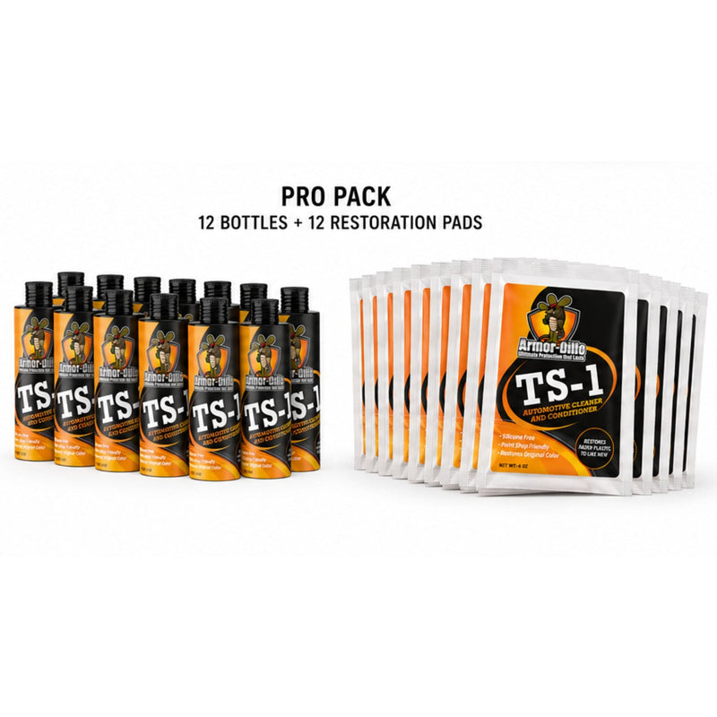 Load image into Gallery viewer, Armor-Dillo TS-1 Professional Pro Pack – 12 Bottles + 12 Restoration Pads
