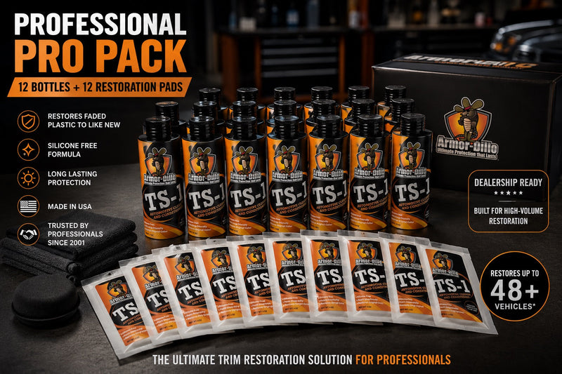 Load image into Gallery viewer, Armor-Dillo TS-1 Professional Pro Pack – 12 Bottles + 12 Restoration Pads
