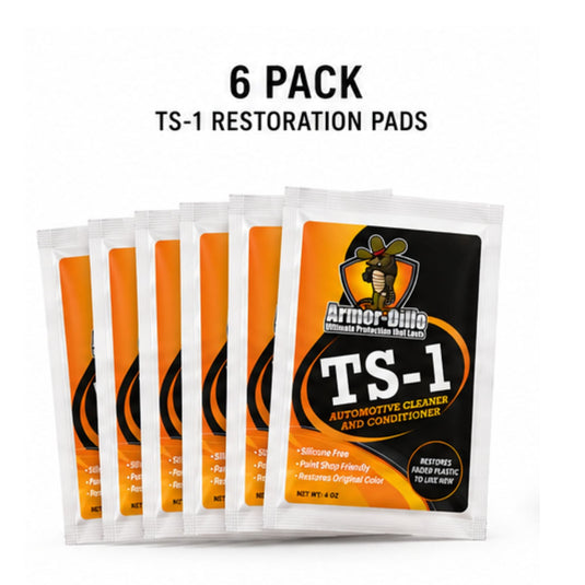 Armor-Dillo TS-1 Pre-Saturated Plastic Trim Restoration Pads