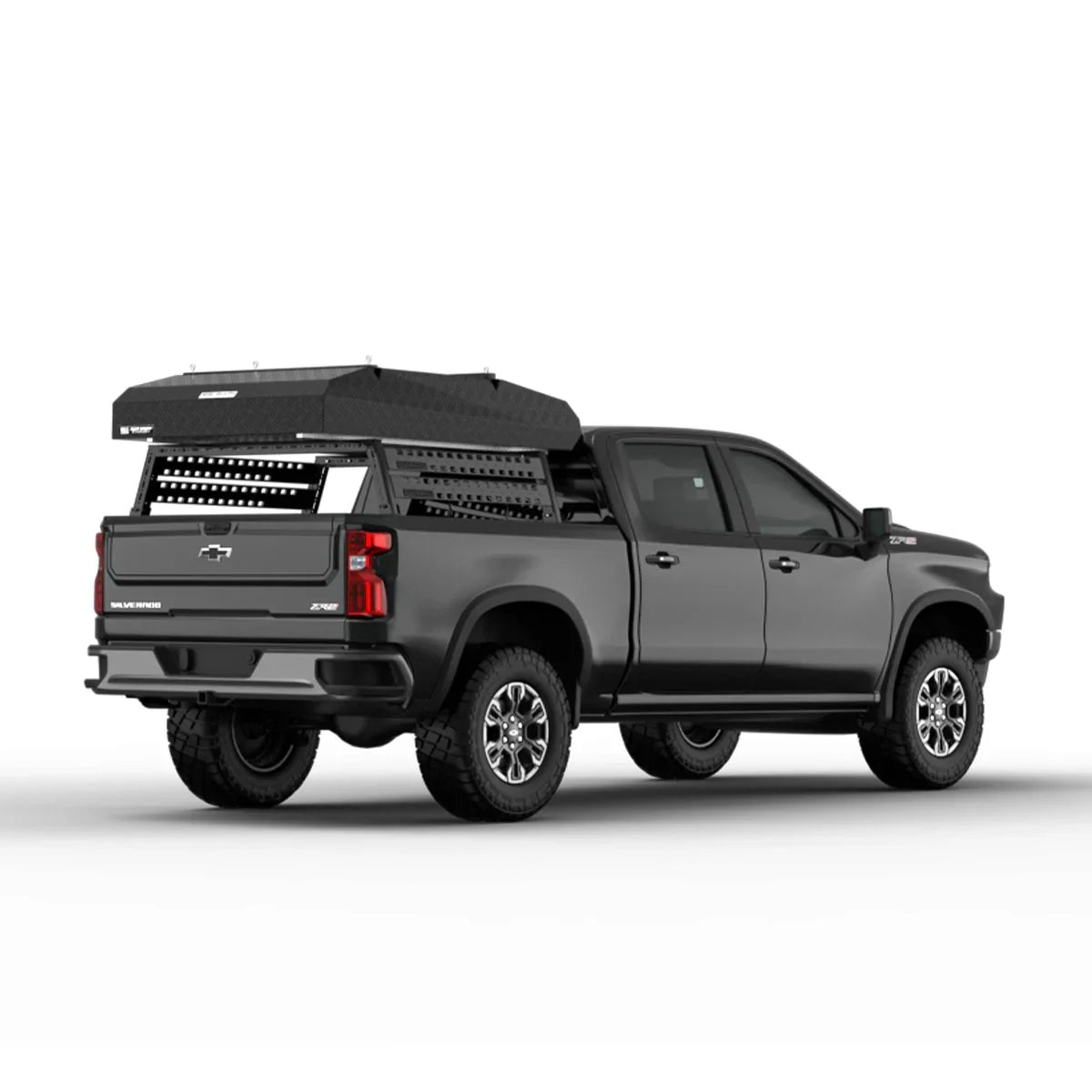 Stealth Hardshell Rooftop Tent – Aluminum – 3 Person – Black – Low-Profile Overland Tent