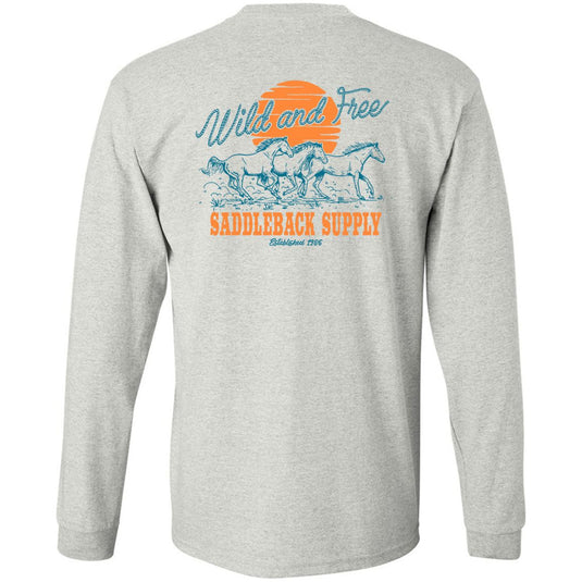 Wild and Free Long Sleeve Tee