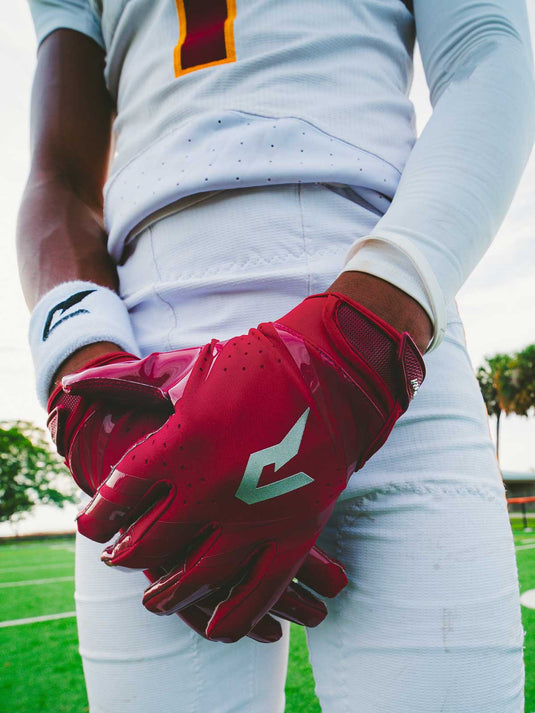 Phenom Elite VPS5 Adult Football Gloves - Team Colors