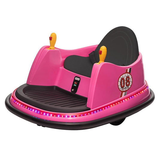 ASTM-certified Electric 6V Ride On Bumper Car with Remote Control for Kids in 2 Color Options