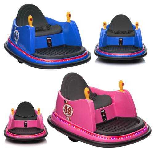 ASTM-certified Electric 6V Ride On Bumper Car with Remote Control for Kids in 2 Color Options