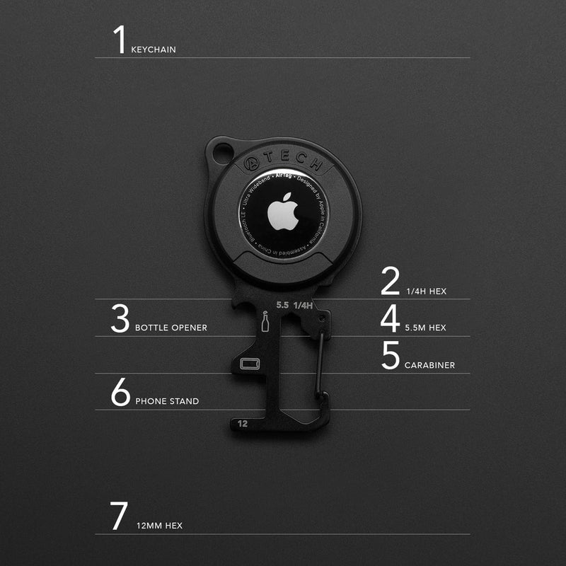 Load image into Gallery viewer, AirTag Multitool 7-in-1 Pro
