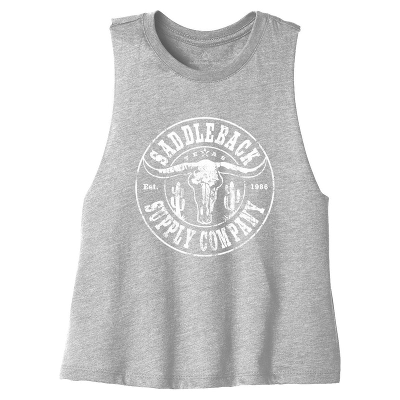 Load image into Gallery viewer, Desert Skull Crop Top
