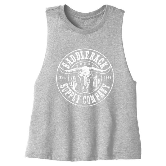 Desert Skull Crop Top