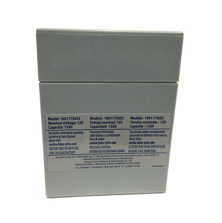 Load image into Gallery viewer, Authentic 12V Grey Battery for Power Wheels 00801-1869 - Long-Lasting Performance Guaranteed
