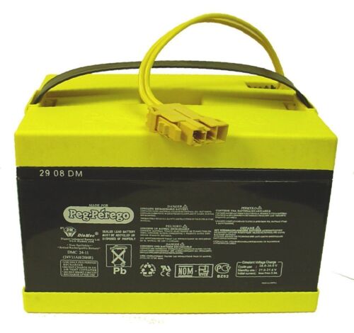 Authentic Peg-Perego 24-Volt Battery for 2-Speed Vehicles (IAKB0522)