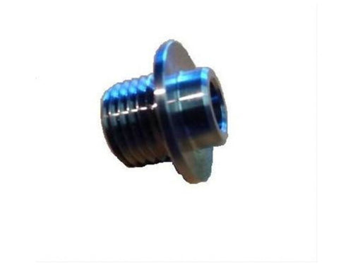 AEM Electronics Fitting, Bung, Weld-In, Male 14mm x 1.50 RH, Steel, Each