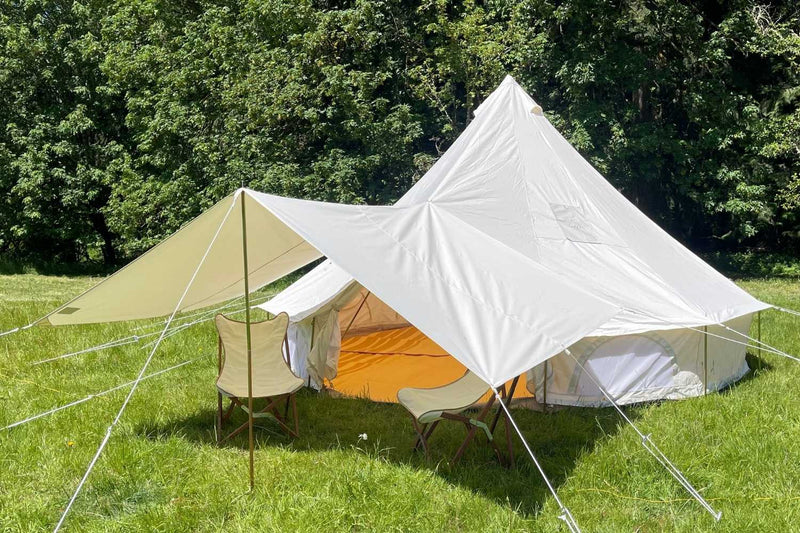 Load image into Gallery viewer, Bell Tent Awning | Entrance Canopy Cover
