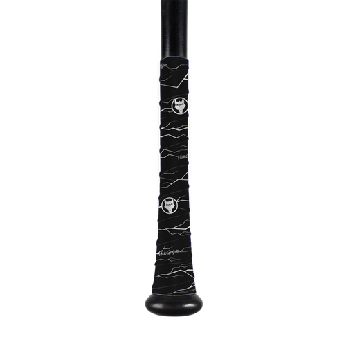 Pulse Black with White Bat Grip Tape