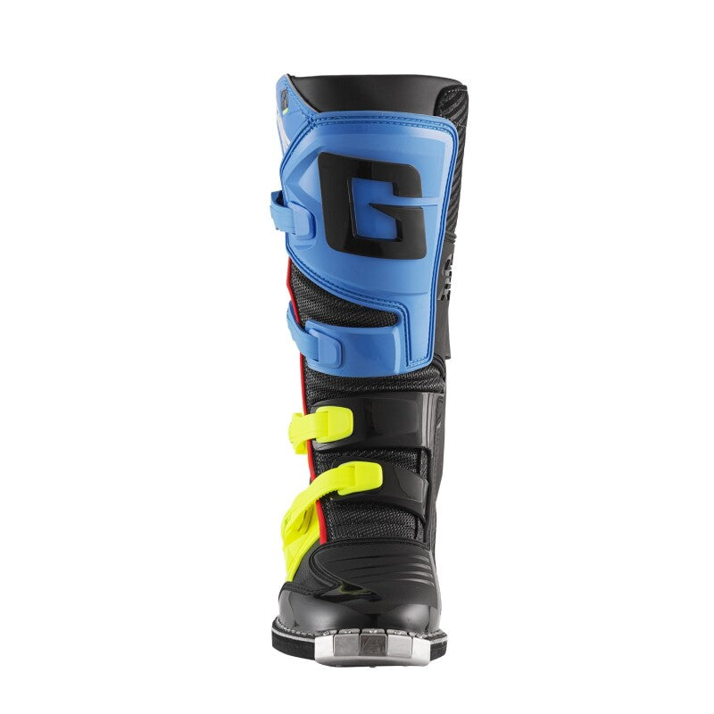 Load image into Gallery viewer, Gaerne GXJ Boot Black/Blue/Fluorescent Yellow Size - Youth 5
