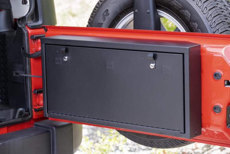 Load image into Gallery viewer, Tuffy Jeep Wrangler Tailgate Lockbox W/Keyed Lock
