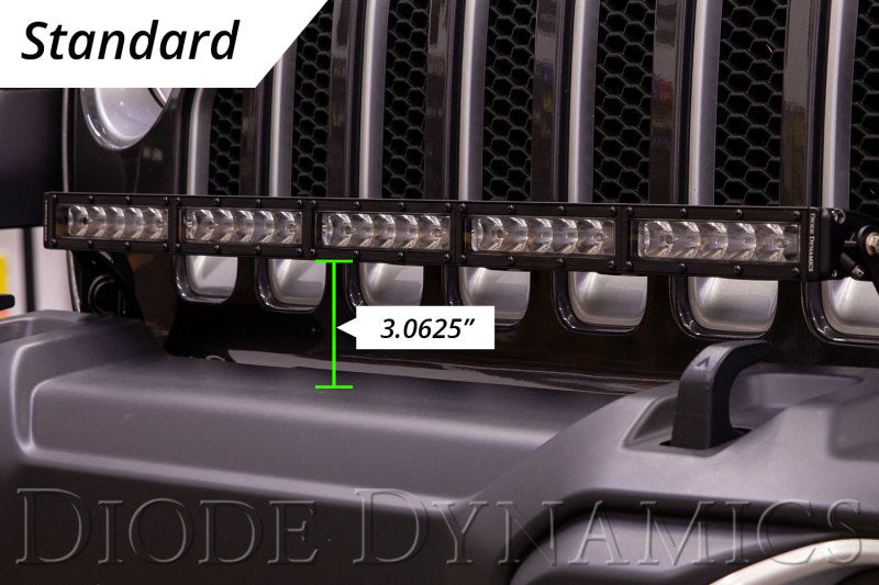 Load image into Gallery viewer, Diode Dynamics 18-21 Jeep JL Wrangler/Gladiator SS30 Bumper Bracket Kit - Amber Driving Dual
