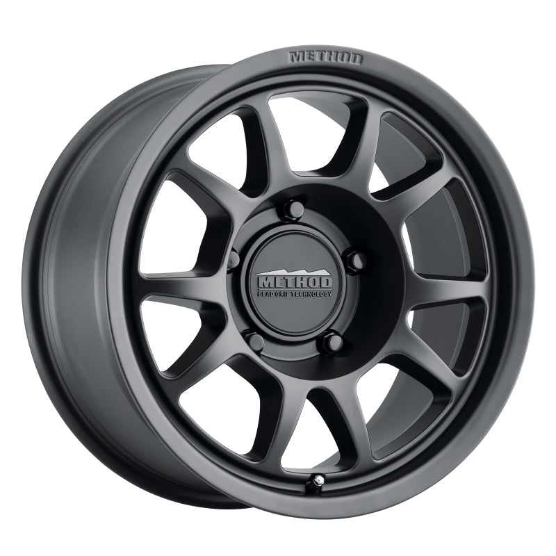 Load image into Gallery viewer, Method MR702 17x8.5 0mm Offset 5x5 71.5mm CB Matte Black Wheel
