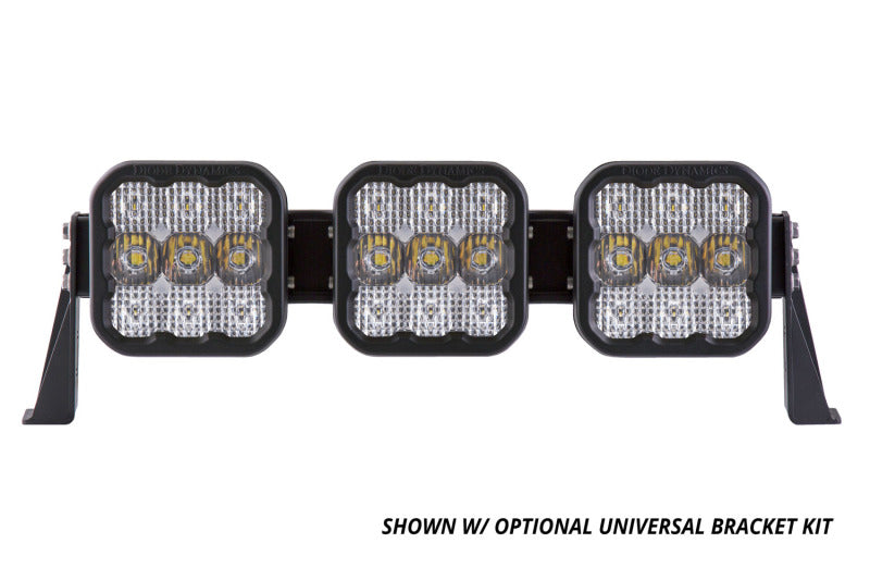Load image into Gallery viewer, Diode Dynamics SS5 Pro Universal CrossLink 3-Pod Lightbar - White Driving

