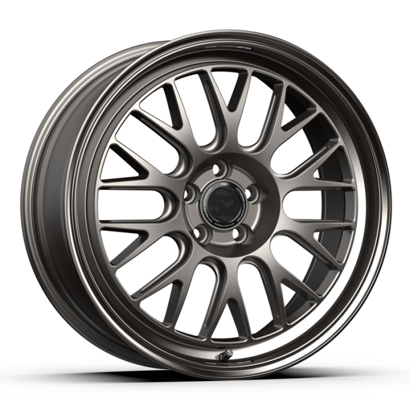 Load image into Gallery viewer, fifteen52 Holeshot RSR 19x8.5 5x108 42mm ET 63.4mm Center Bore Magnesium Grey w/ Gloss Lip
