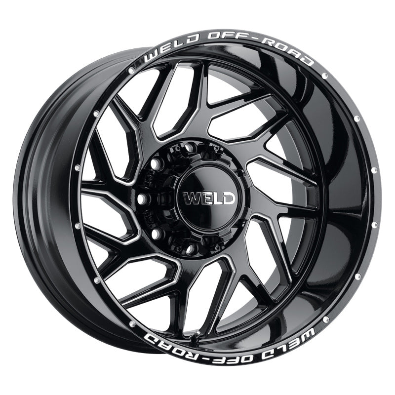Load image into Gallery viewer, Weld Off-Road W117 20X9 Fulcrum 8X165.1 ET00 BS5.00 Gloss Black MIL 125.1
