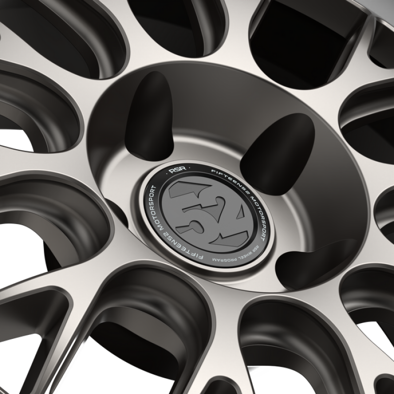 Load image into Gallery viewer, fifteen52 Holeshot RSR 19x8.5 5x108 42mm ET 63.4mm Center Bore Magnesium Grey w/ Gloss Lip
