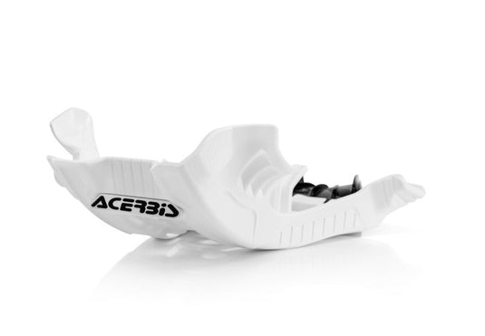 Acerbis 21-22 Fantic XE/XX125/ 06-23 Yamaha YZ125 Skid Plate - White/Black 2780601035