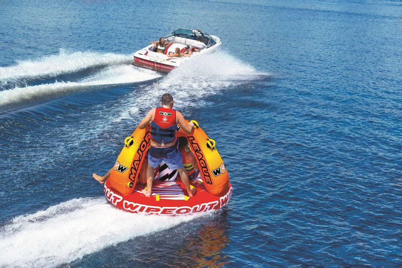 Load image into Gallery viewer, WOW Sports Wipeout 3 Person 3P Standing Towable (22-WTO-3965)
