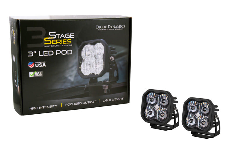 Load image into Gallery viewer, Diode Dynamics SS3 Pro ABL - White SAE Driving Standard (Pair)
