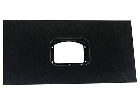 AEM Electronics Dash Panel, Flush Mount, Plastic, Black Wrinkle, 20 In. Long x 10 In.