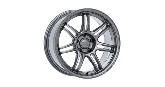Kansei K17 Seven 18x8.5in / 5x114.3 BP / 35mm Offset / 73.1mm Bore - Gloss Gunmetal Wheel